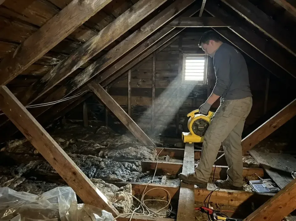 attic-water-damage-drying-proc-007 — frequently asked questions, Emergency Water Extraction & 24/7 Flood Response in Windom,…